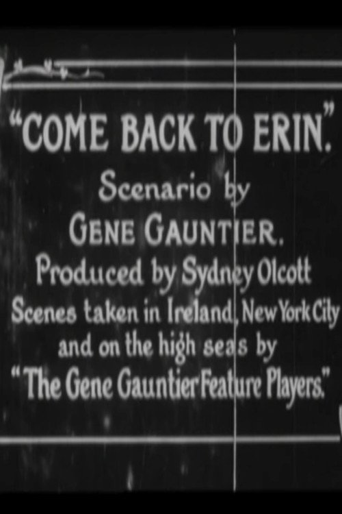 Come Back to Erin Poster