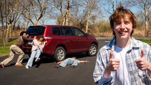 Driving until we run out of gas