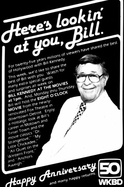Bill Kennedy at the Movies电影海报