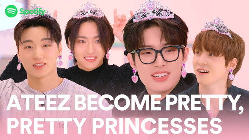 ATEEZ guesses K-Pop songs by emojis