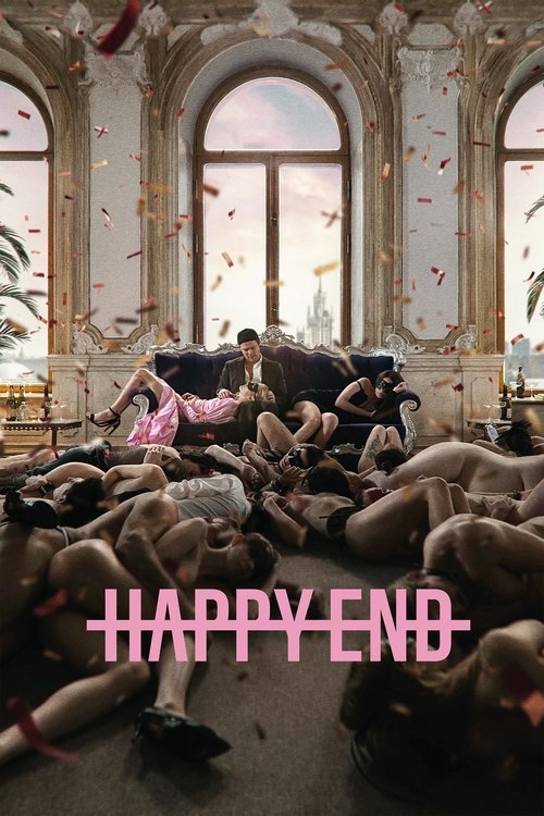 Background poster of Happy End blurred