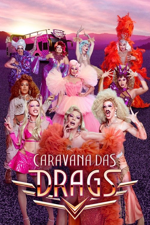 Background poster of Caravana de las drags blurred