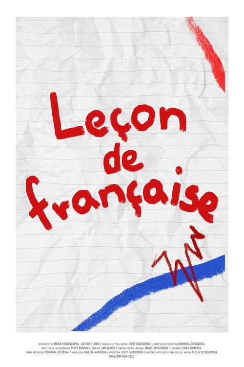 Leçon de français's poster