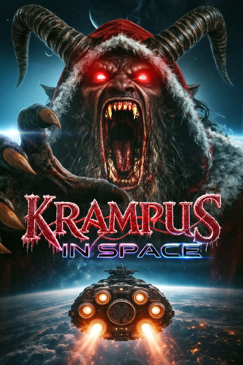 Krampus in Space Poster
