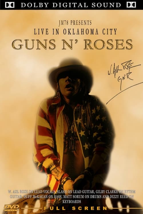 Guns N' Roses: Live In Oklahoma City Poster