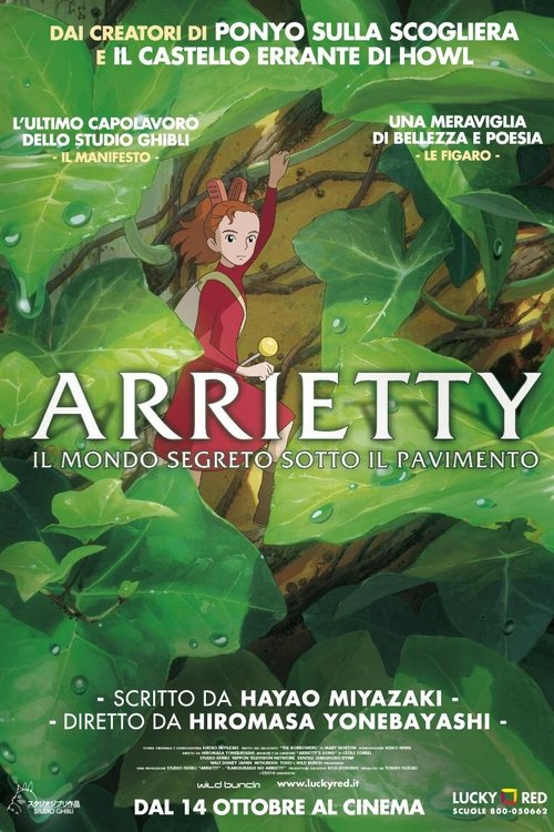 Arrietty - Il mondo segreto sotto il pavimento (2010) Guarda lo streaming di film completo online