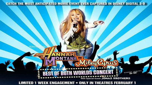 Hannah Montana & Miley Cyrus: Best of Both Worlds Concert (2008) หนังเต็มออนไลน์