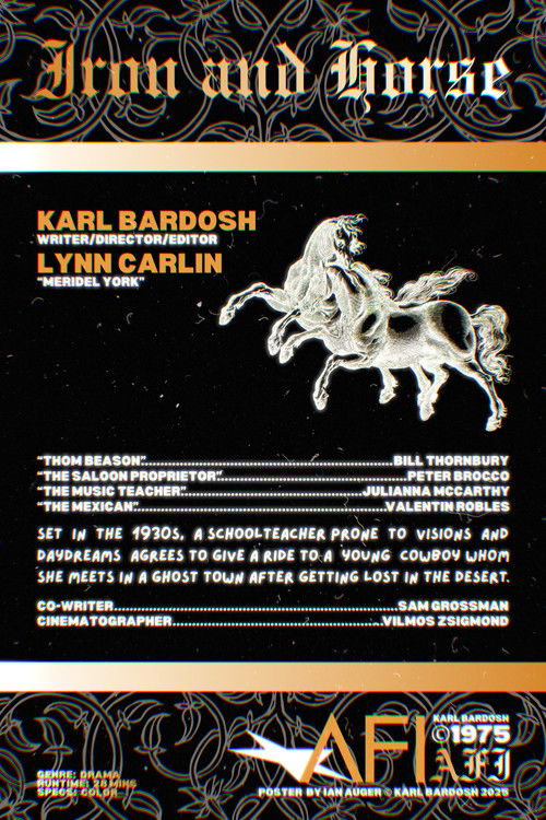 Iron and Horse Poster
