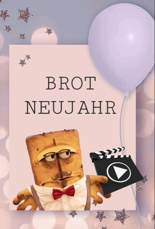 Brot Neujahr Poster