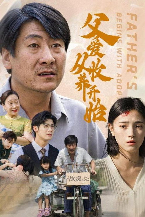 父爱从收养开始电影海报