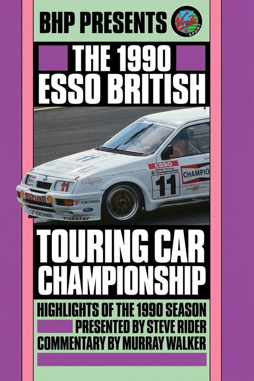 BTCC 1990 Review Poster