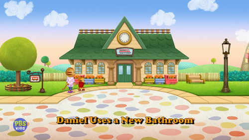 Daniel Uses a New Bathroom