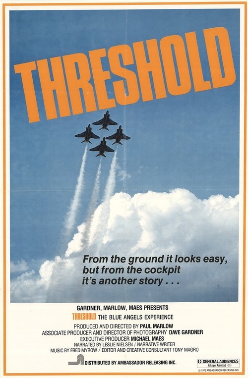 Threshold: The Blue Angels Experience Poster