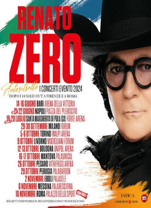Renato Zero - Autoritratto - Napoli's poster