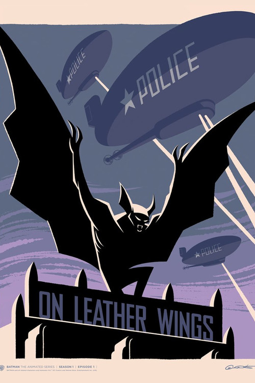 Batman: On Leather Wings Poster