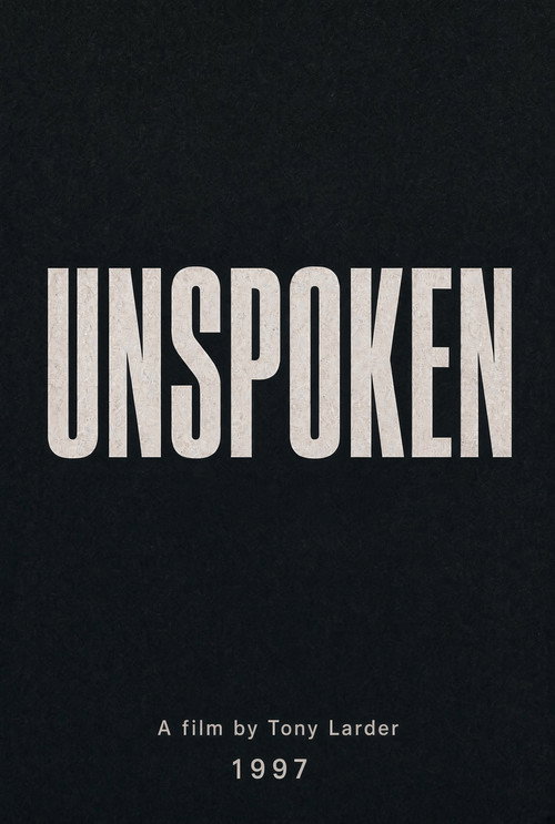 Unspoken Poster