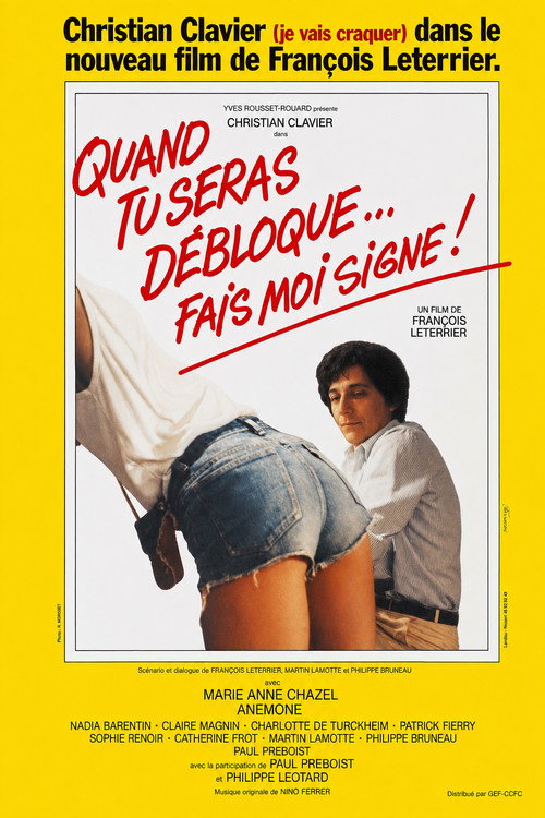 Quand tu seras débloqué... fais-moi signe !'s poster