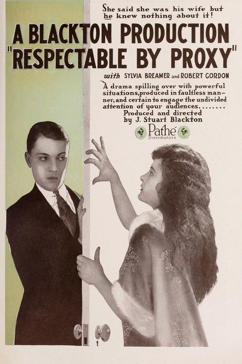 Respectable by Proxy poster 2