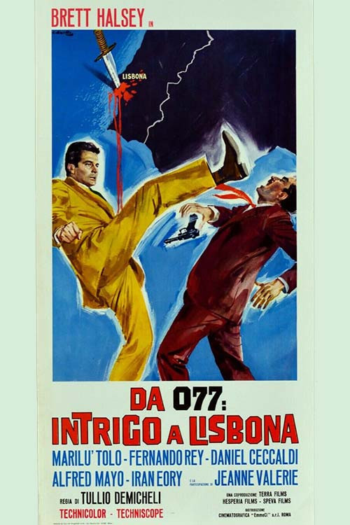 Espionage in Lisbon poster 2
