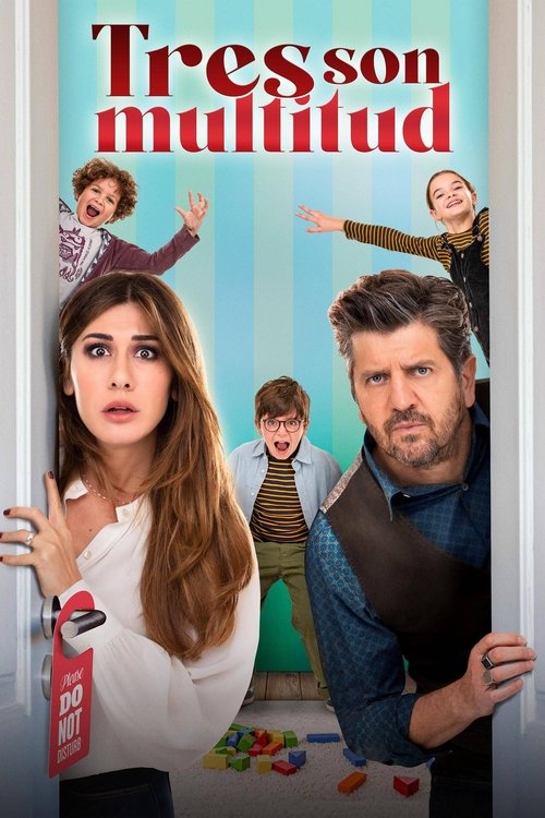 Background poster of Tre di troppo blurred