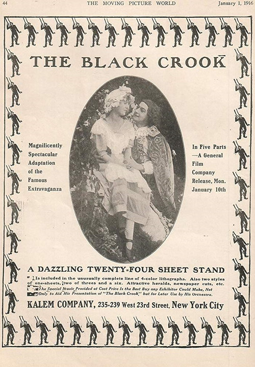 The Black Crook poster 2