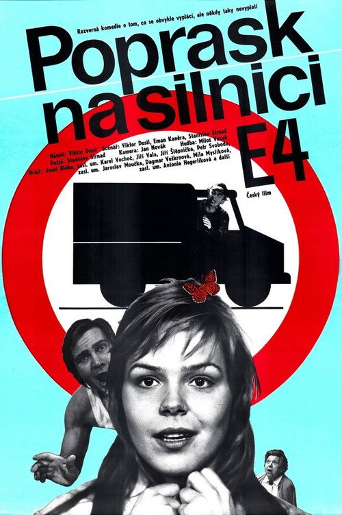 Poprask na silnici E 4 poster 2