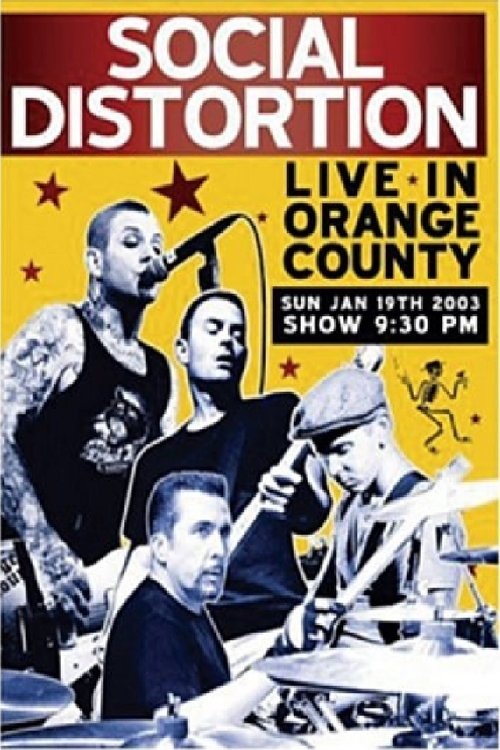 Poster of Social Distortion: Live in Orange County
