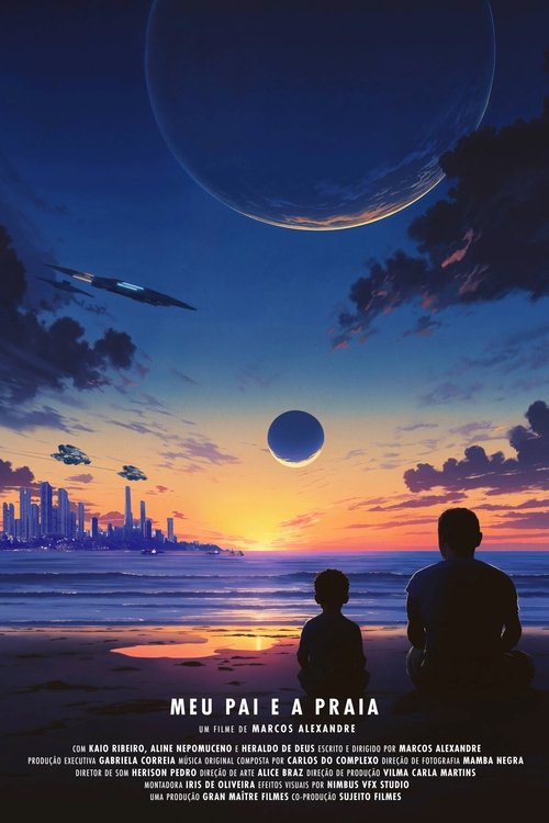 My Father and the Beach Poster