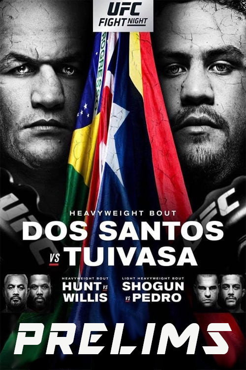 UFC Fight Night 142: dos Santos vs. Tuivasa poster 2