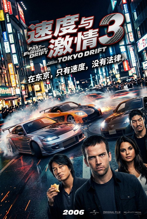 速度与激情3电影海报