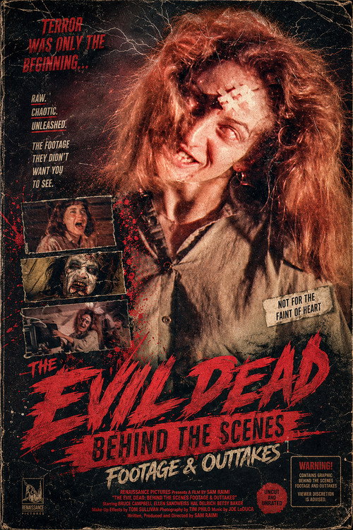 The Evil Dead:Behind The Scenes Footage & Outtakes Poster