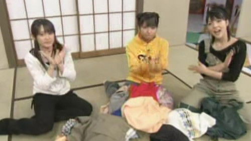 Sweeping up + folding clothes