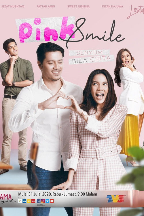 Pink Smile Poster