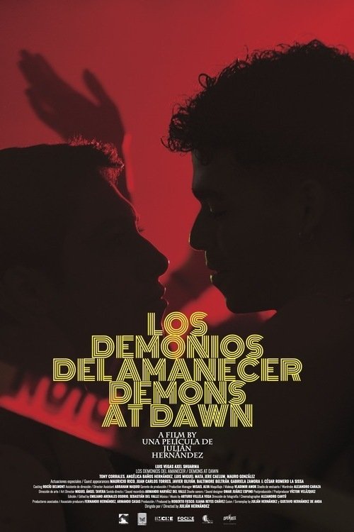 Background poster of Los demonios del amanecer blurred