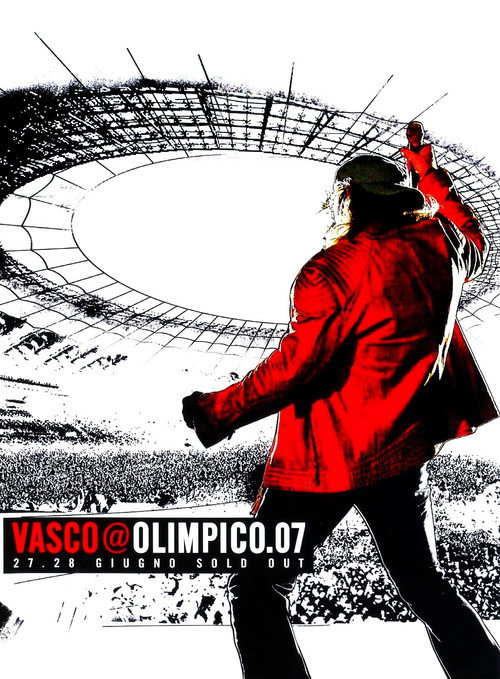 Vasco Rossi @Olimpico.07 poster 2