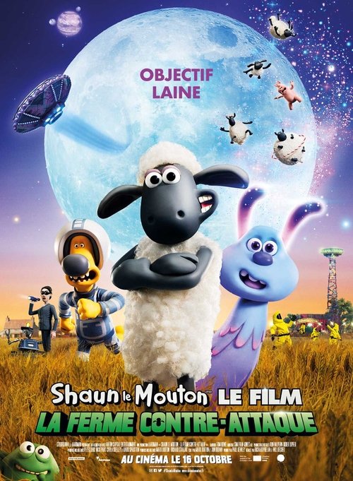 Shaun le mouton le film : la ferme contre-attaque Shaun le mouton le film : la ferme contre-attaque poster