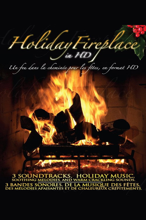 Holiday Fireplace in HD电影海报
