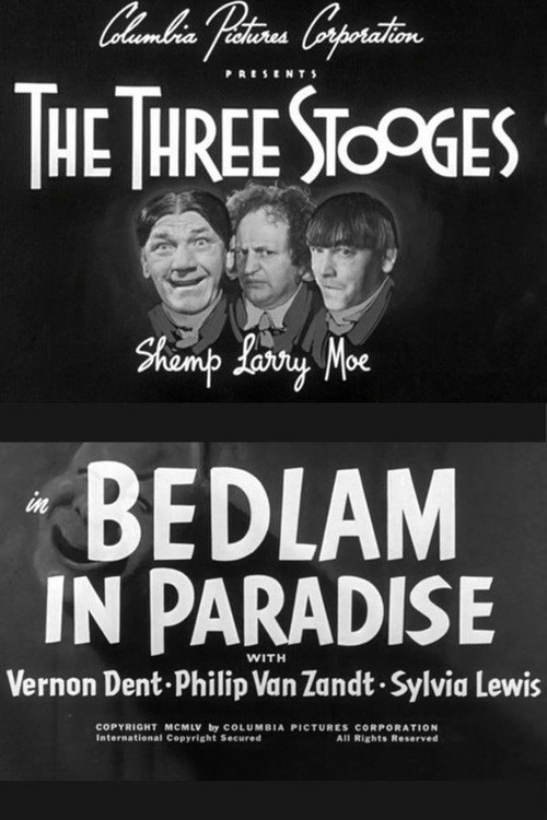 Bedlam in Paradise poster 2
