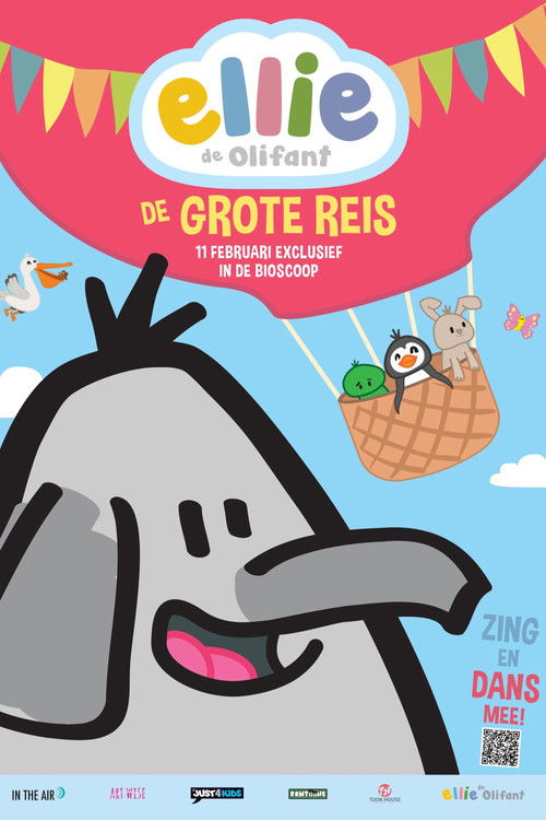 Ellie de olifant - De grote reis Poster