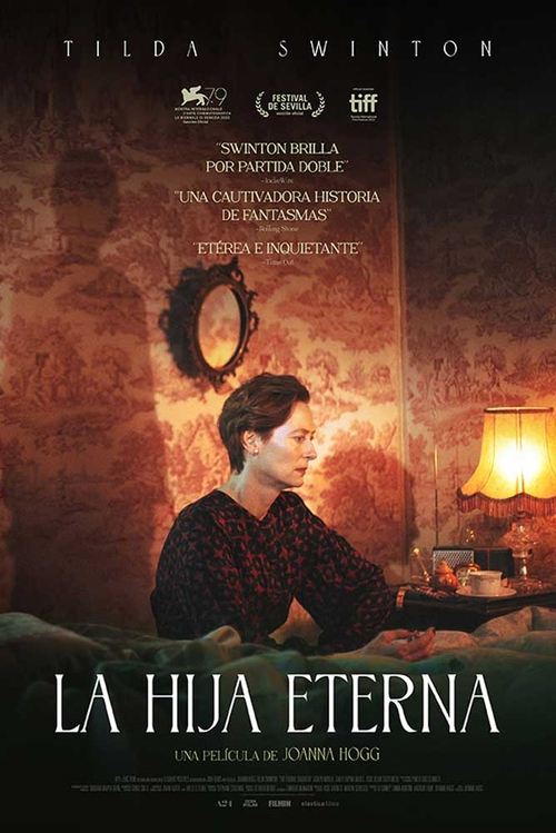 Background poster of La hija Eterna blurred