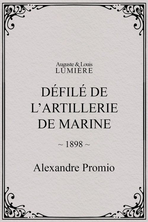 Défilé de l’artillerie de marine
