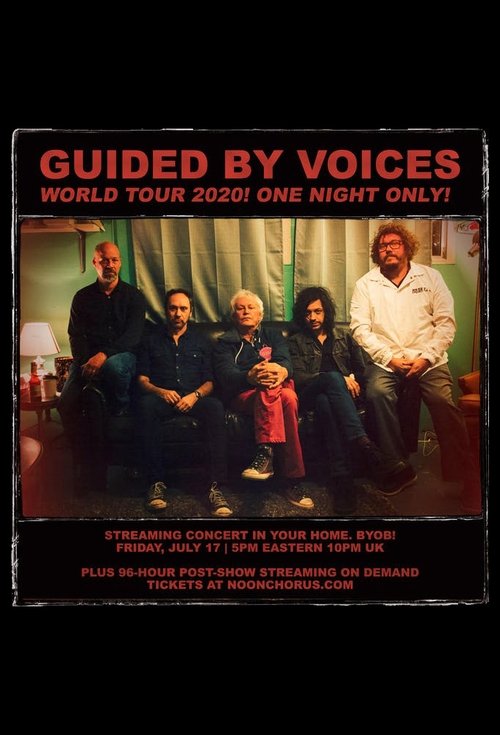 Guided by Voices World Tour 2020 Poster