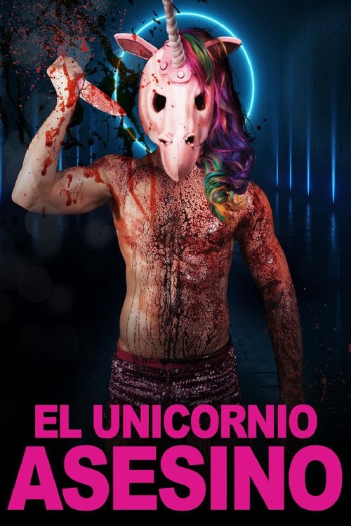 Background poster of El Unicornio Asesino blurred
