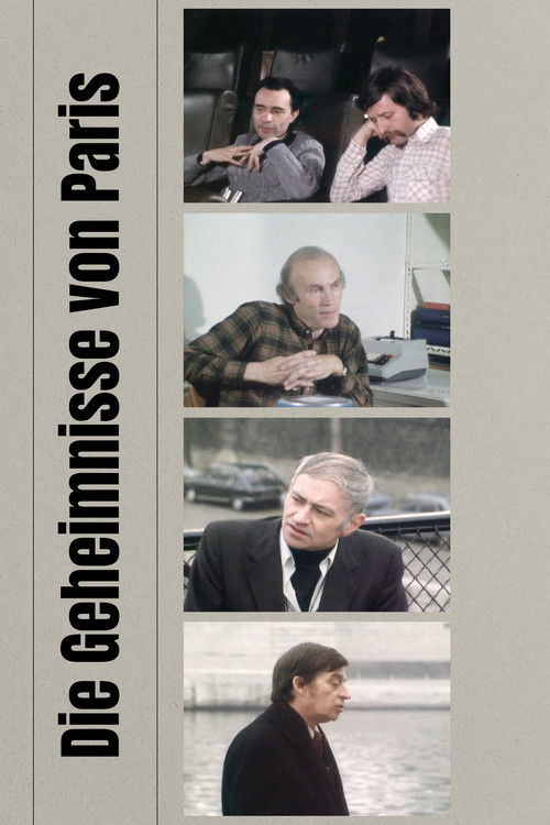 Die Geheimnisse von Paris Poster