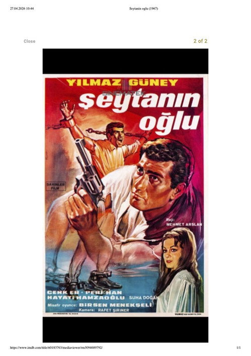 Şeytanın Oğlu Poster