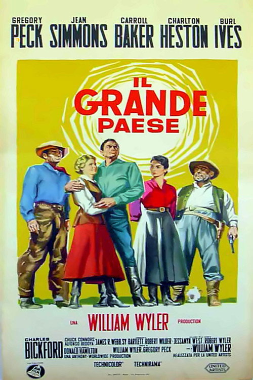 Il grande paese poster Il grande paese (1958) streaming ITA film completo Full HD