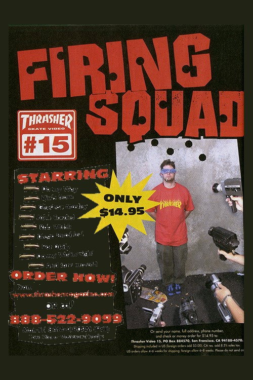 Thrasher - Firing Squad poster 2