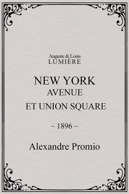 New York, Avenue et Union Square