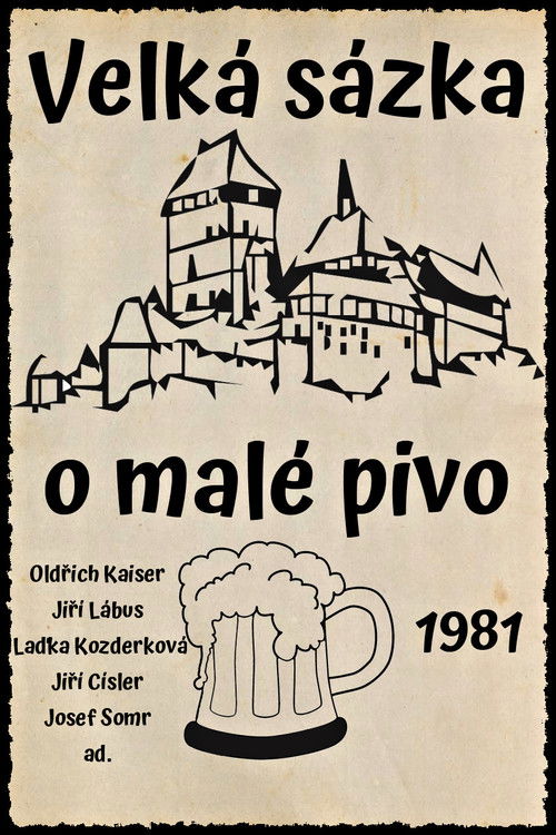 Velká sázka o malé pivo (1981) Filmes Completos Gratis