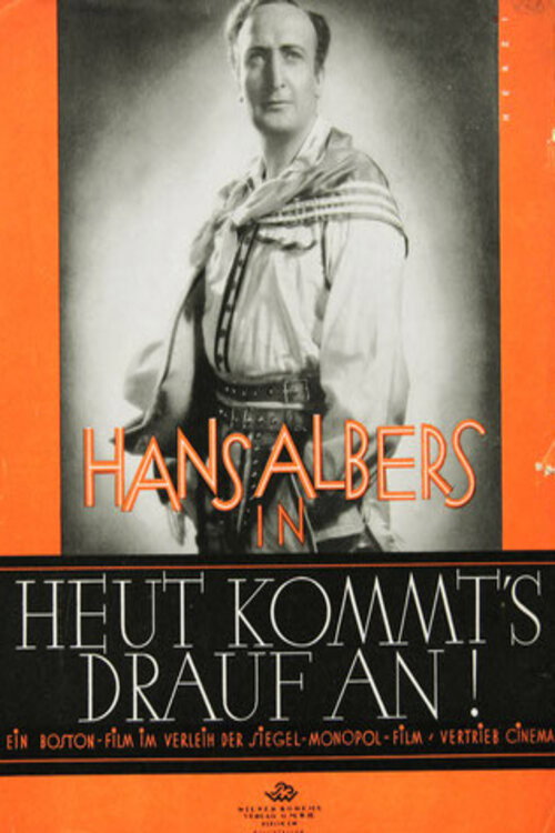 Heut' kommt's drauf an poster 3
